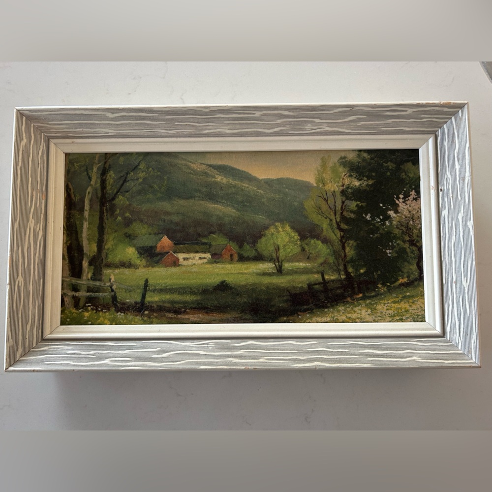 Vintage Lithograph Print called "Early Spring" by Robert Wood.